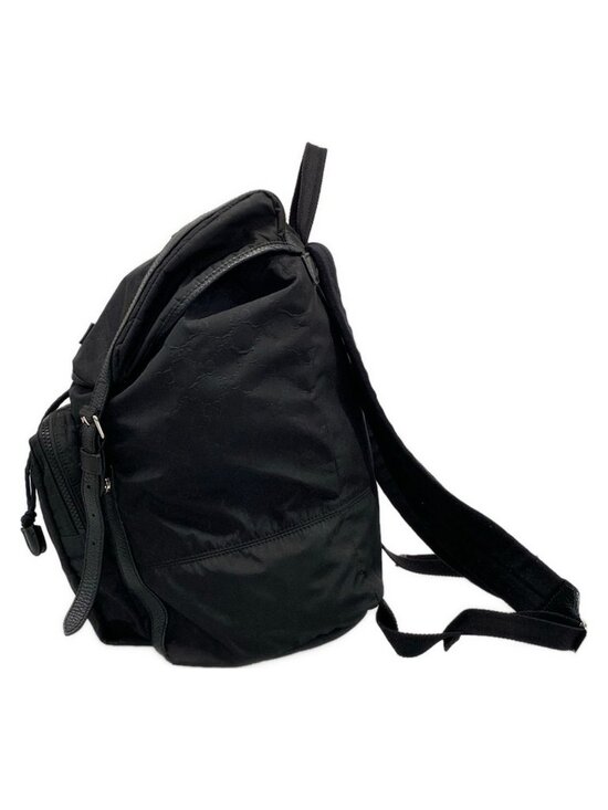 Gucci Backpack GG Pattern Black Leather main image 8